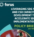 Leveraging SDG 17 and CSO Capacity Development to Accelerate SDG Implementation - Policy Brief